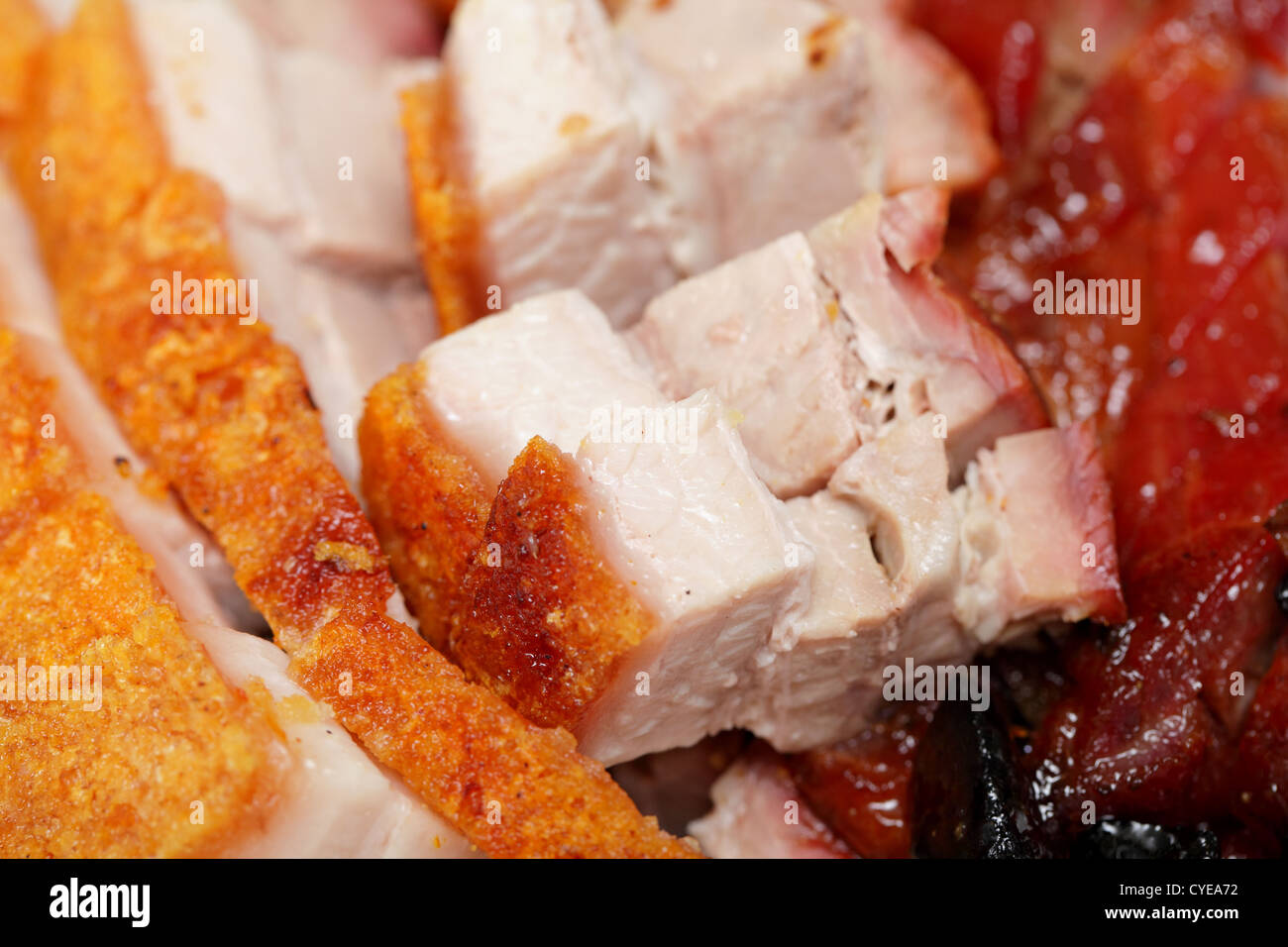 chinese food , siu mei Stock Photo