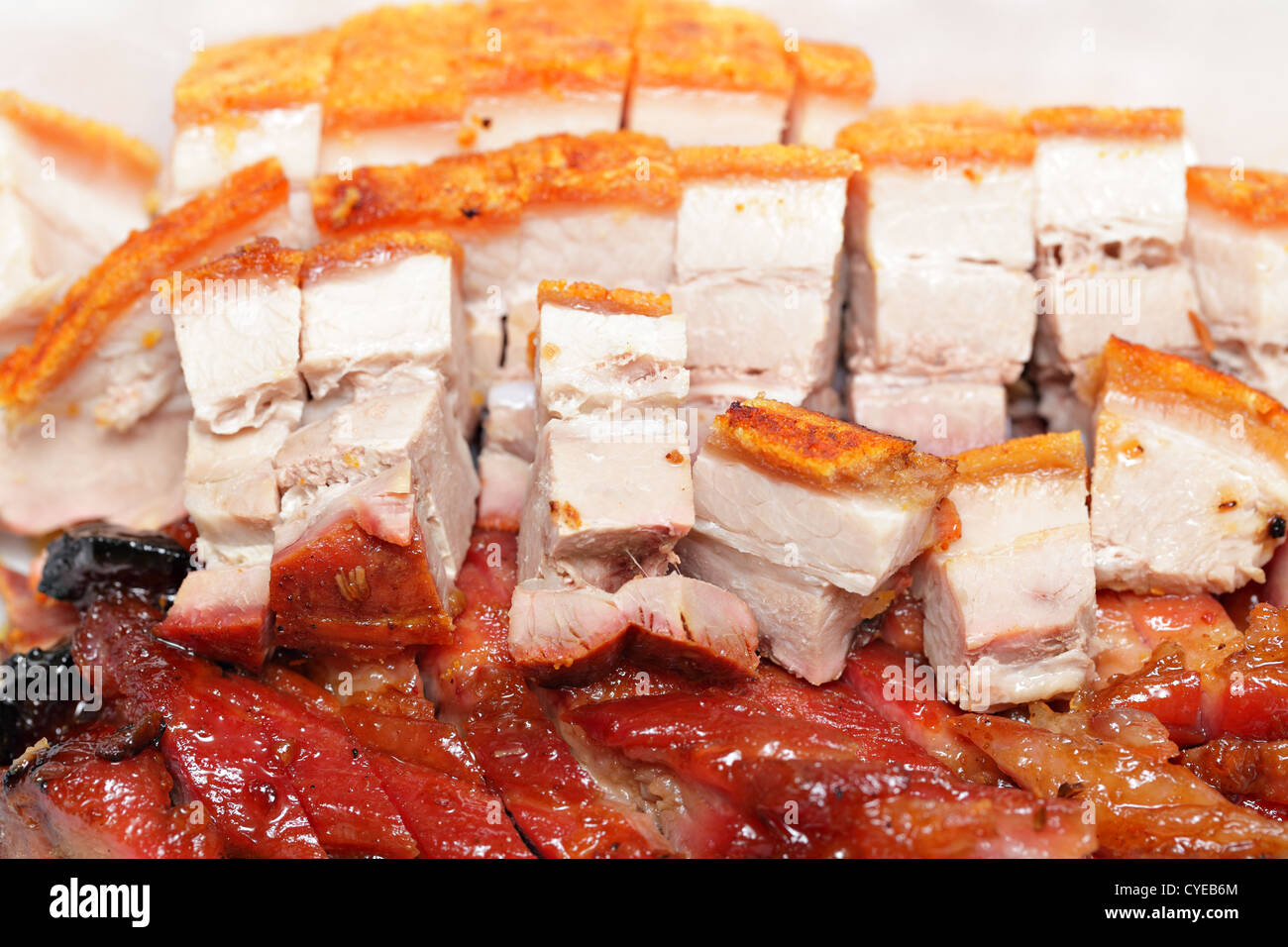 chinese food , siu mei Stock Photo