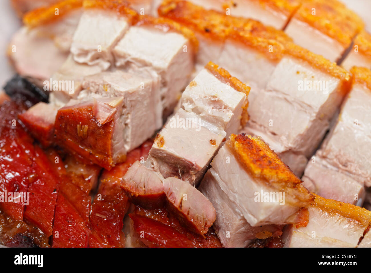 chinese food , siu mei Stock Photo