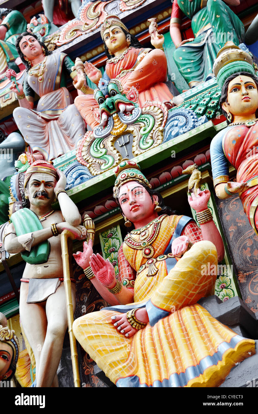 Hindu temple art hi-res stock photography and images - Alamy