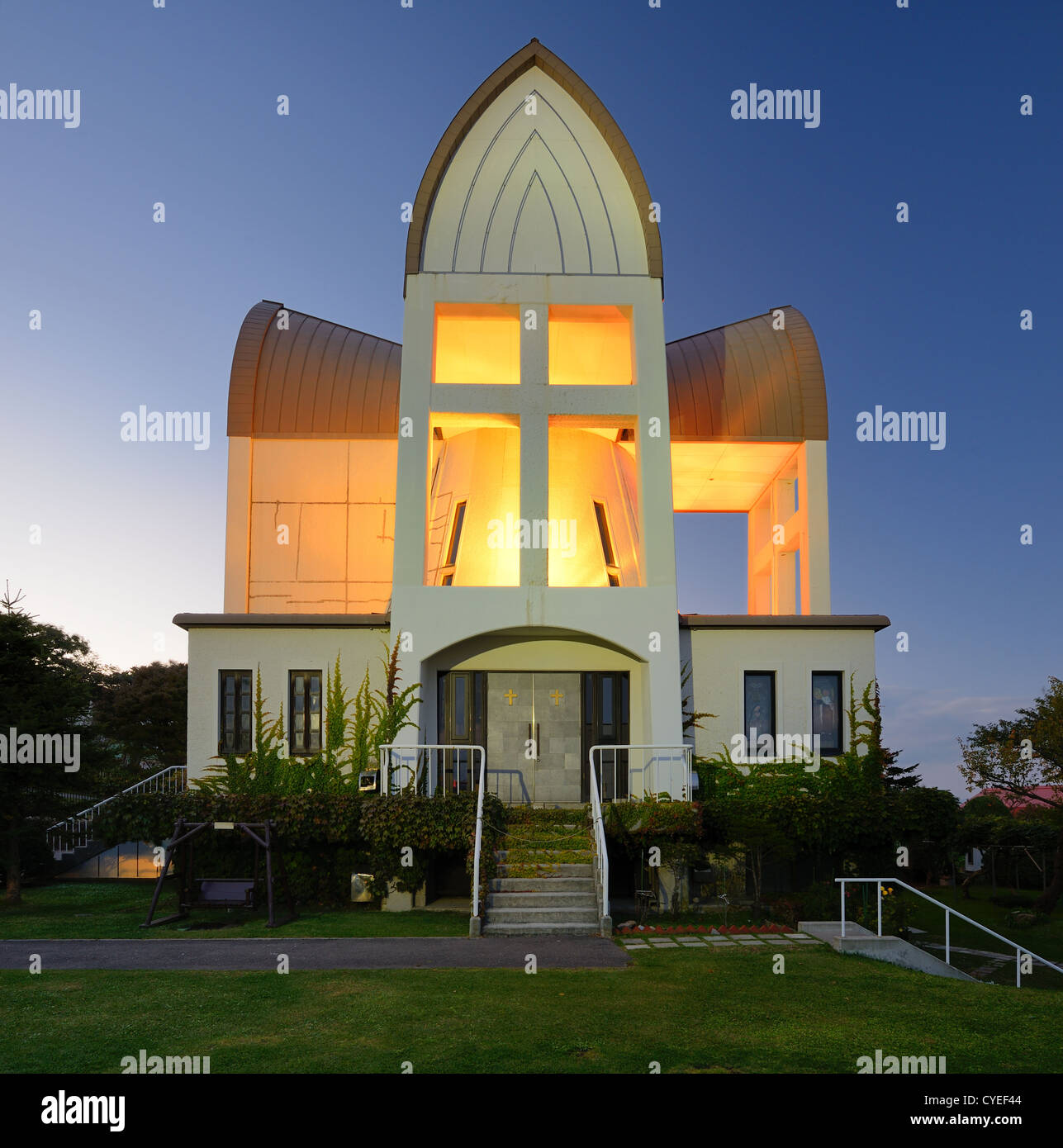 St. John's Church, dating from 1874, in Hakodate, Hokkaido, Japan. Stock Photo