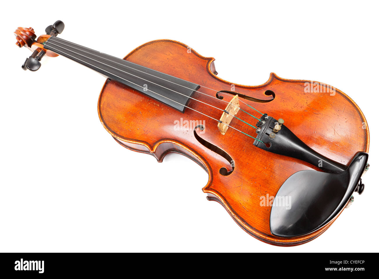 Violin and sheet music Cut Out Stock Images & Pictures - Alamy