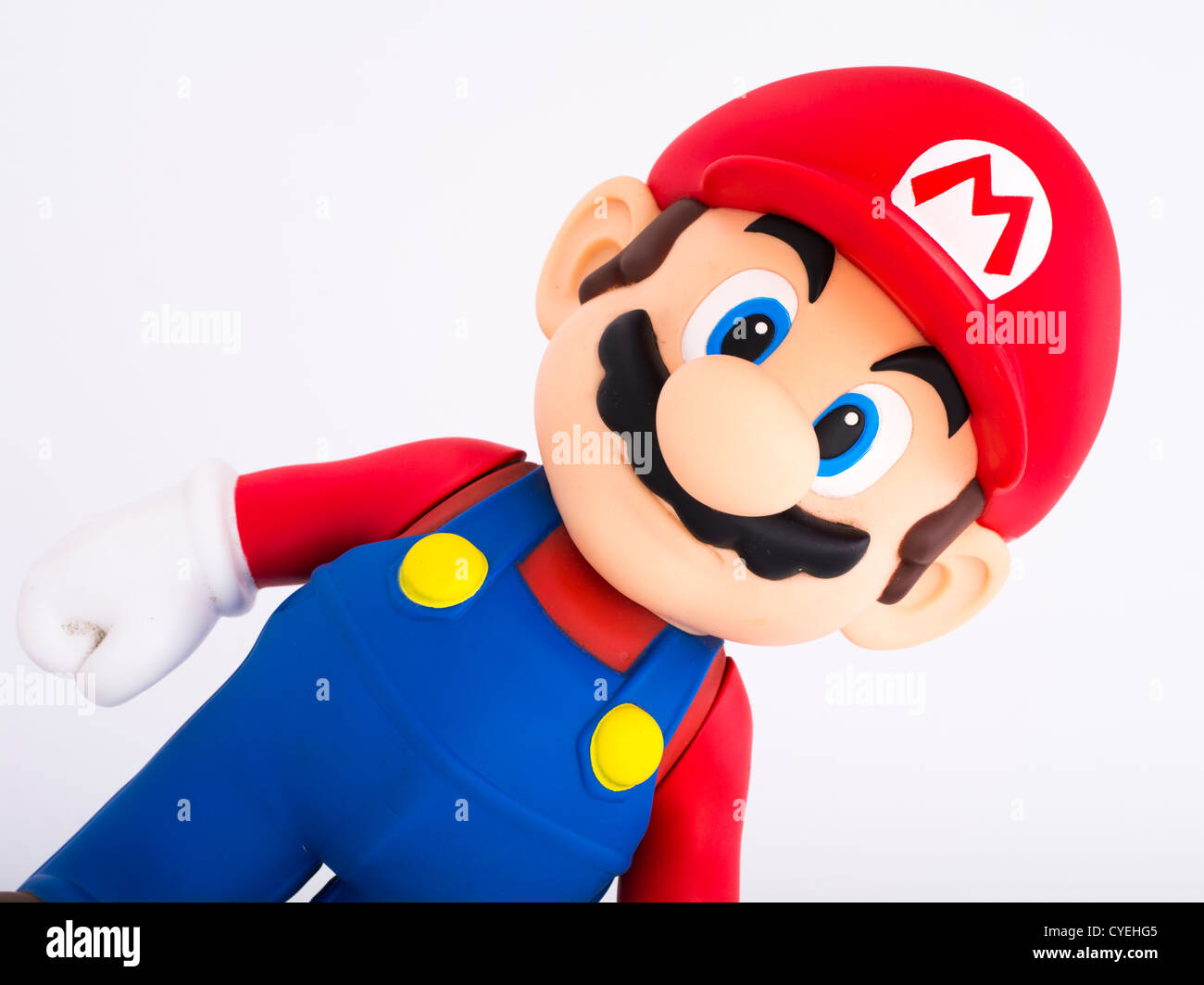 Super Mario i baffi Foto stock - Alamy