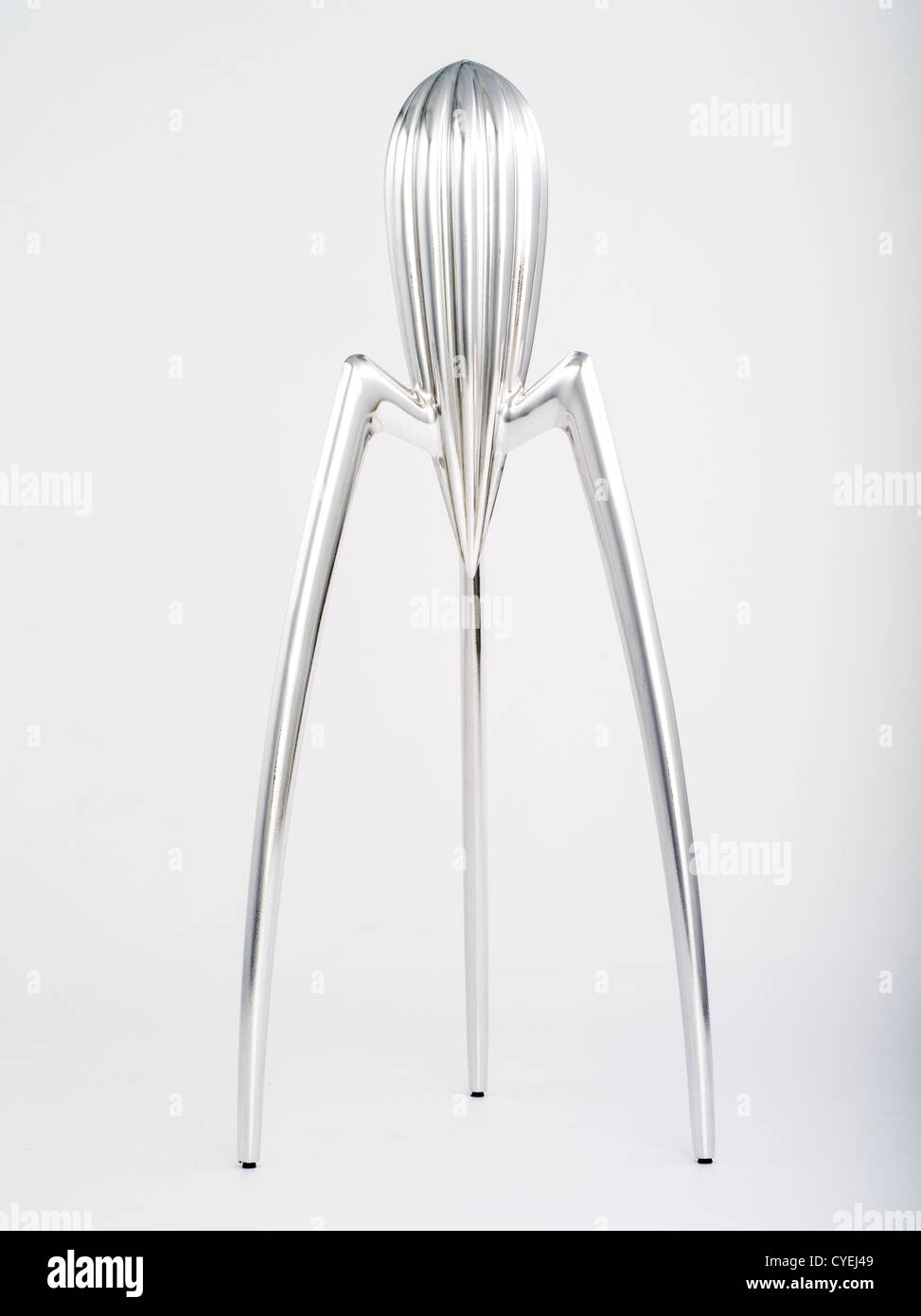 Juicy Salif lemon squeezer by Alessi designed by French designer Philippe Starck Stock Photo