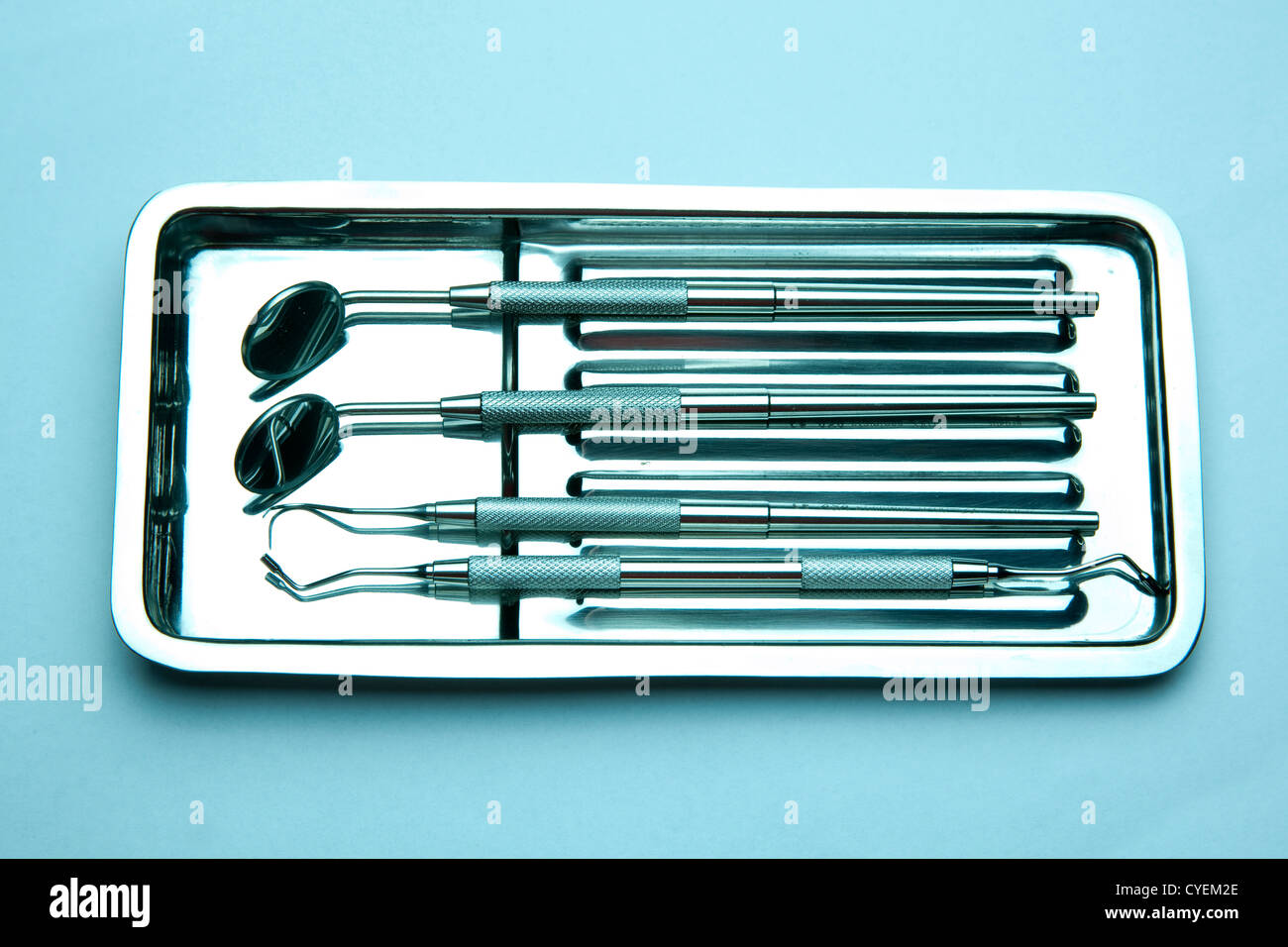 Dental Instruments Angled Mirrors High Resolution Stock Photography and ...