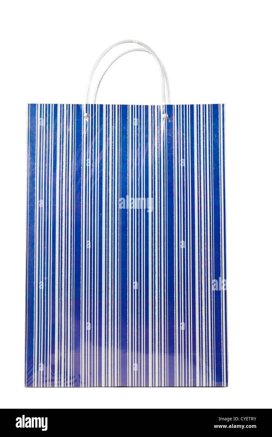 Classic City S Bag -  White & Blue Stripes main image 1