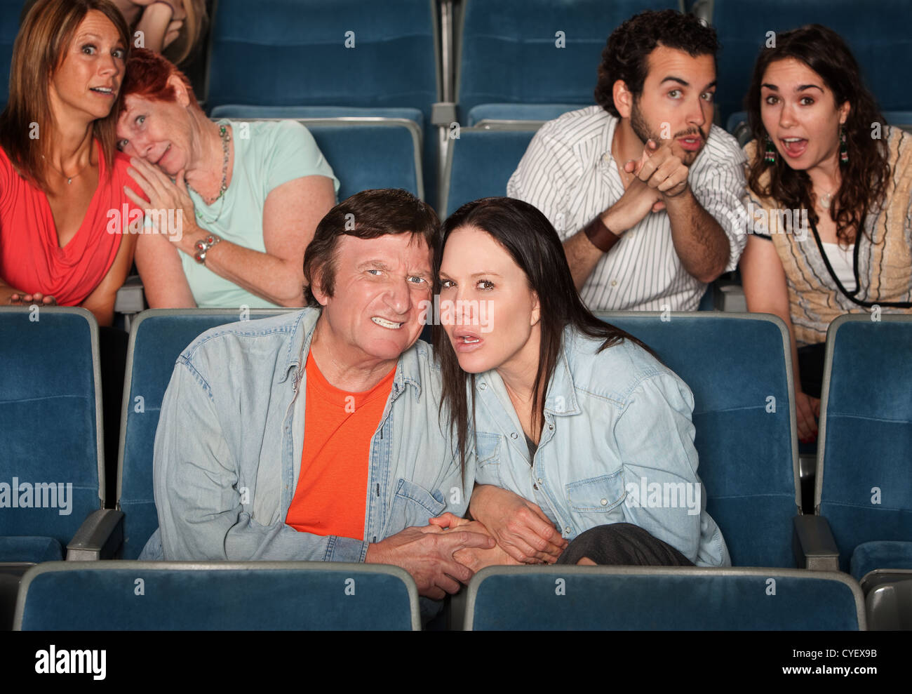Sad people row hi-res stock photography and images - Alamy