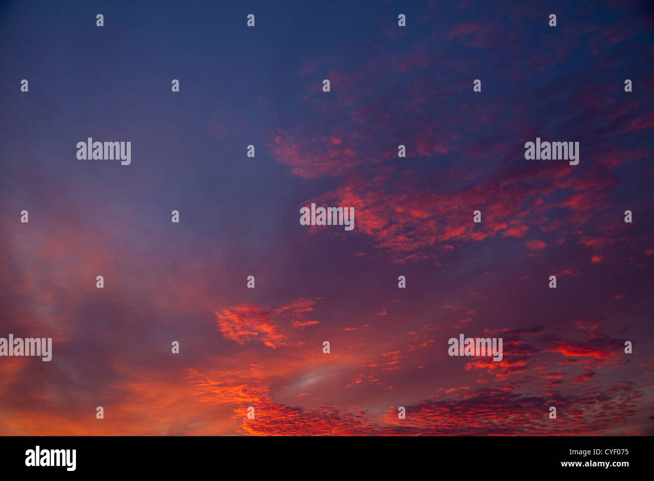Beautiful sunrise sky Stock Photo - Alamy