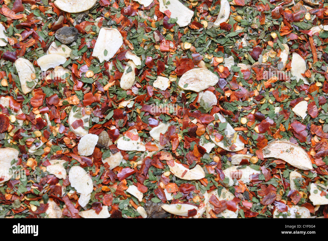 Italian spice mixture, spicy aromatic background Stock Photo Alamy
