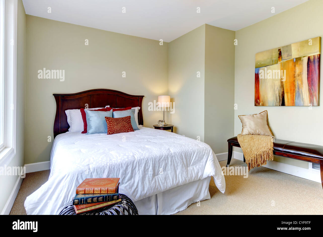 Simple bedroom design hi-res stock photography and images - Alamy