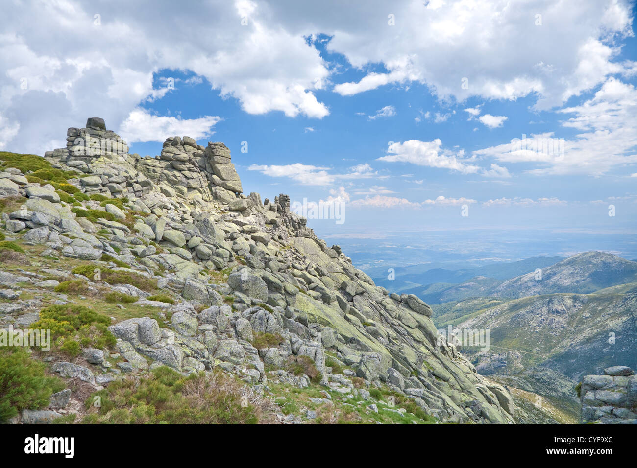 mountains at Gredos natural park in Avila Spain Stock Photo - Alamy