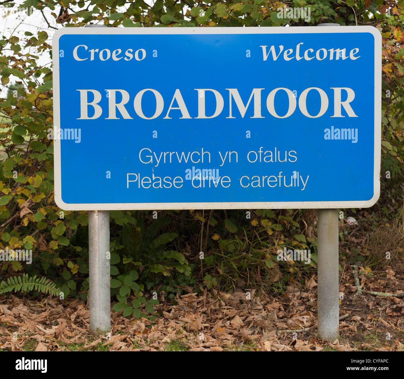 to wales sign hires stock photography and images Alamy