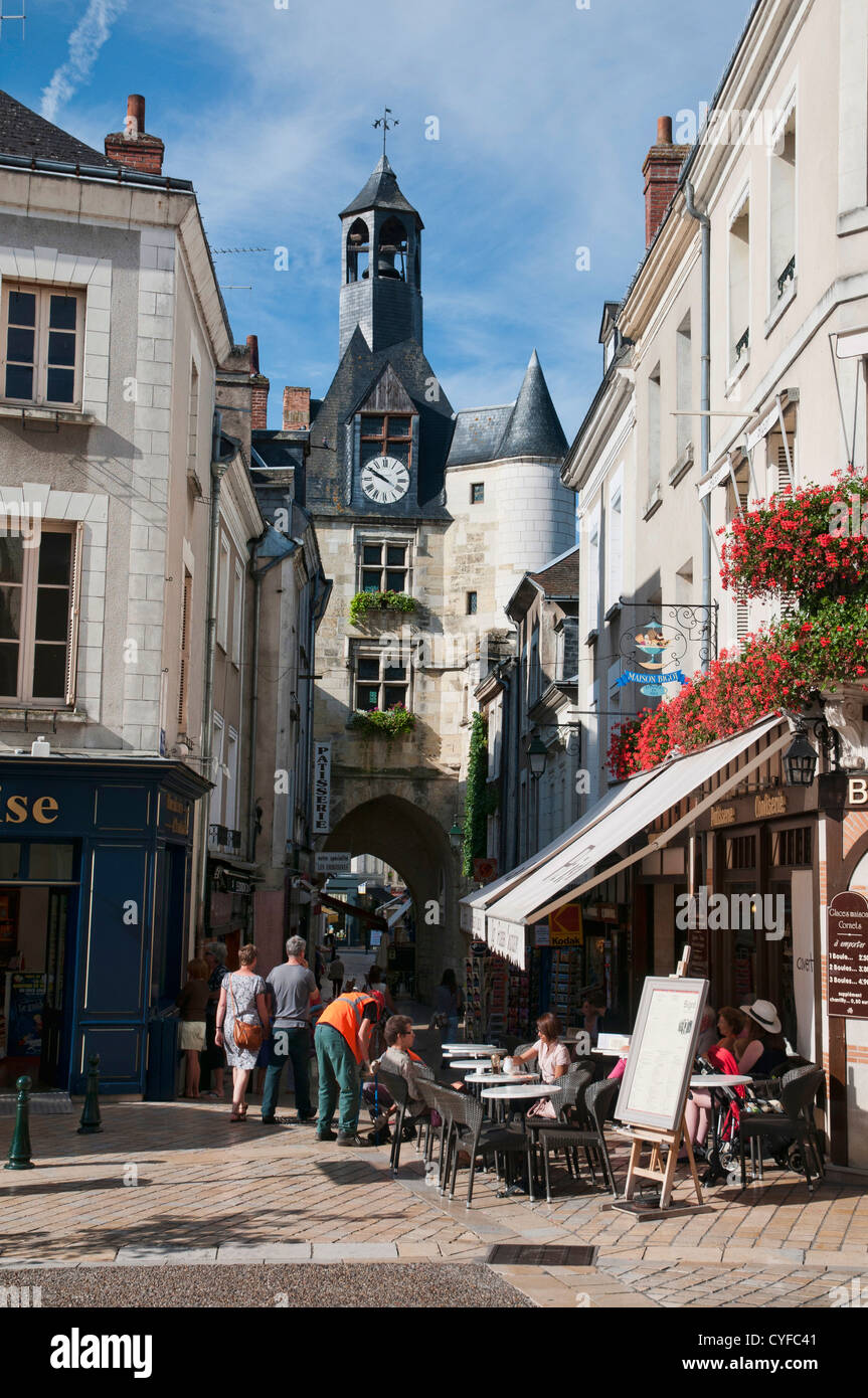 The French town of Amboise in the Loire valley Stock Photo Alamy