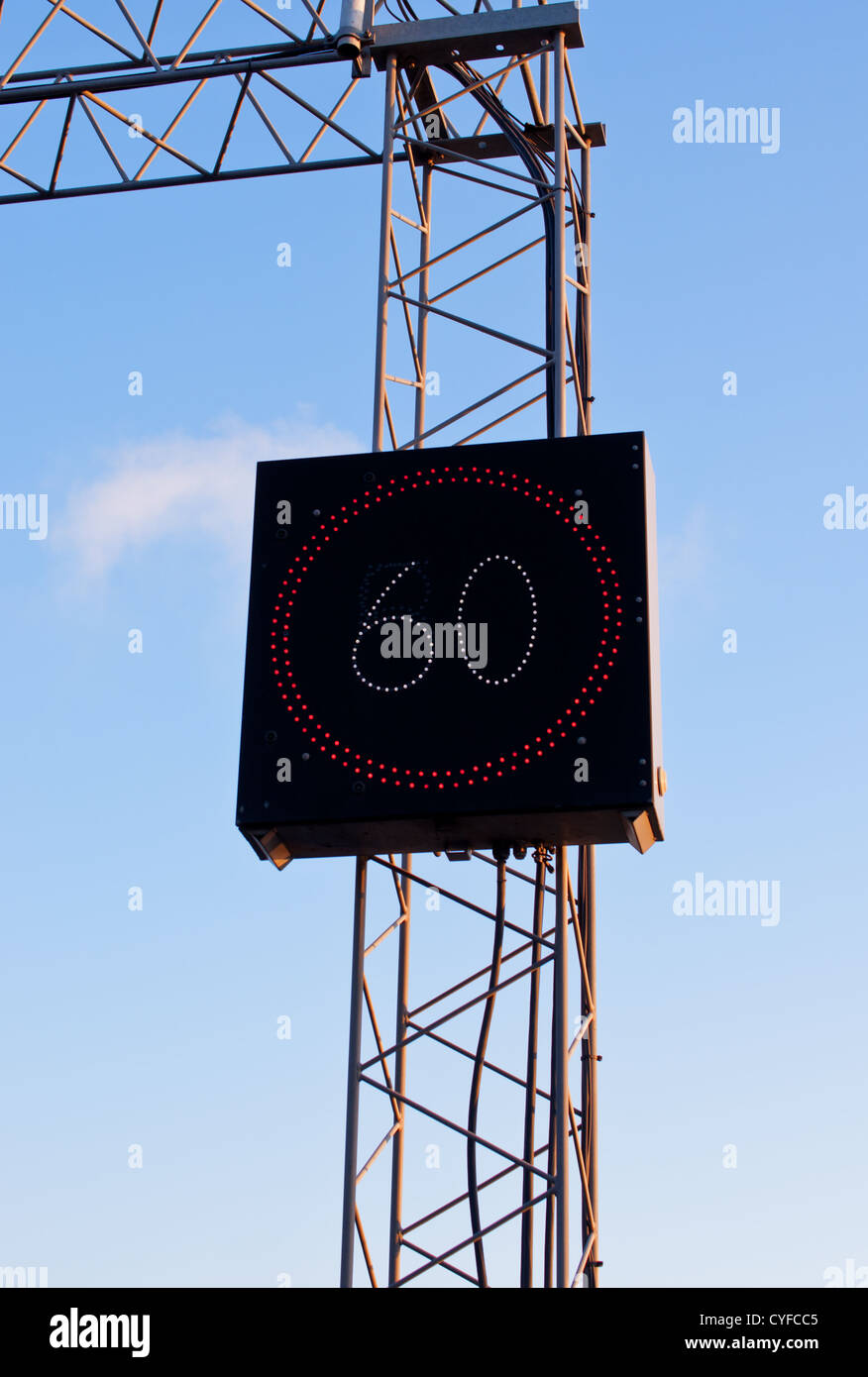 Electronic speed warning sign hires stock photography and images Alamy