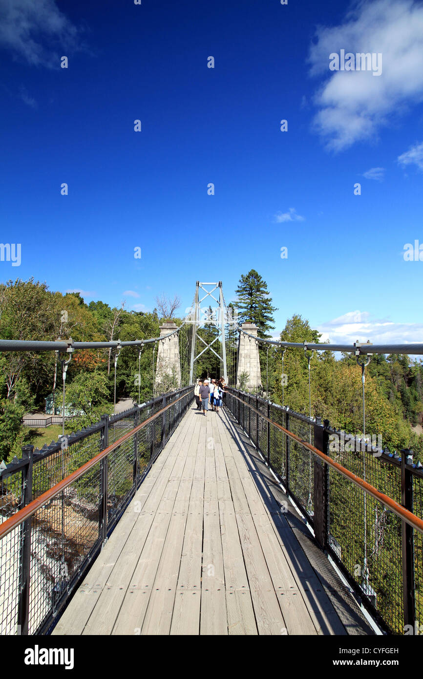 Montmorency Falls Bridge Stock Photo