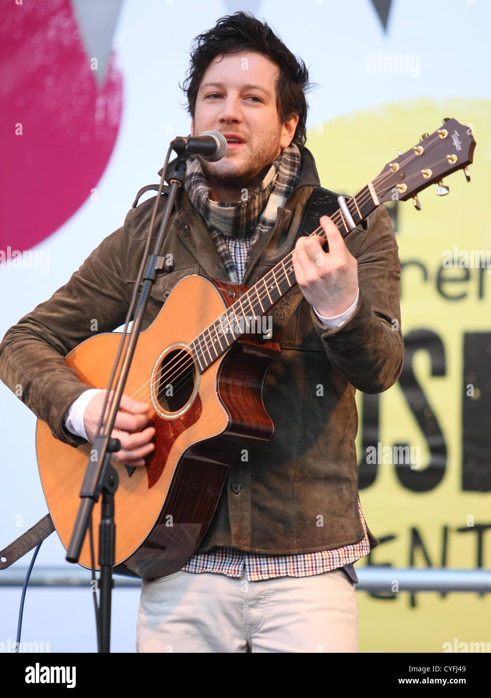 MATT CARDLE BBC CHILDREN IN NEED. PUDSEY STREET 2012 LONDON ENGLAND UK 03 November 2012 Stock Photo