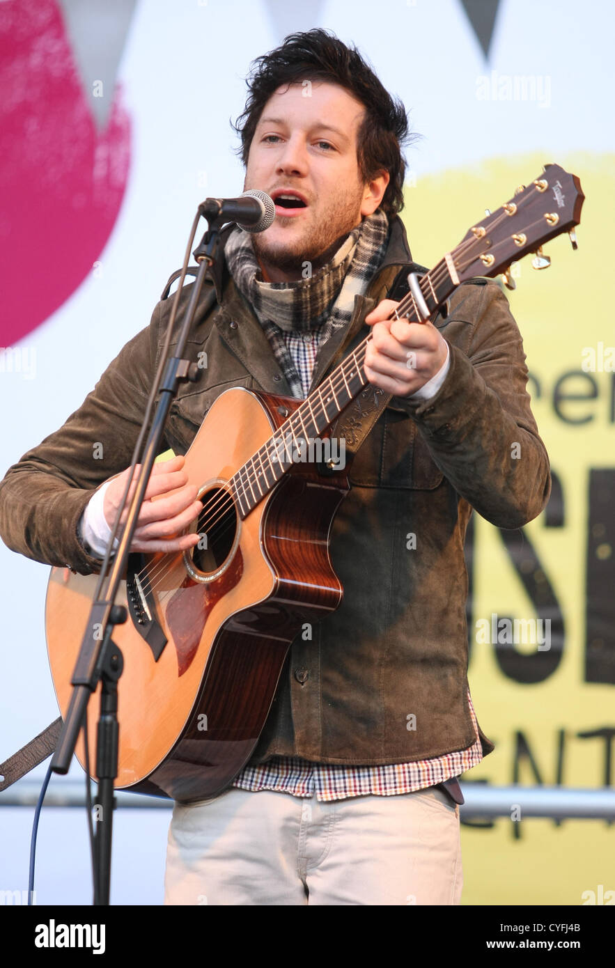 MATT CARDLE BBC CHILDREN IN NEED. PUDSEY STREET 2012 LONDON ENGLAND UK 03 November 2012 Stock Photo