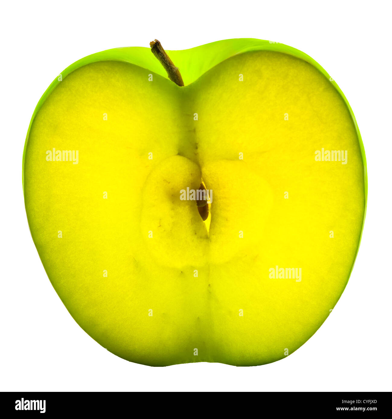 Full apple and cut slice hi-res stock photography and images - Alamy