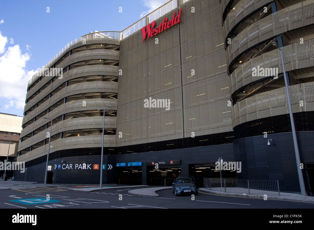 Westfield stratford car park hi-res stock photography and images - Alamy