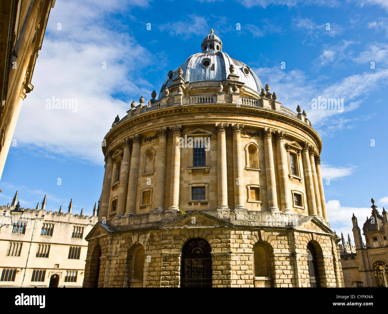 Grade 1 listed Radcliffe Camera by James Gibbs part of the Bodleian Library Oxford Oxfordshire England Europe Stock Photo