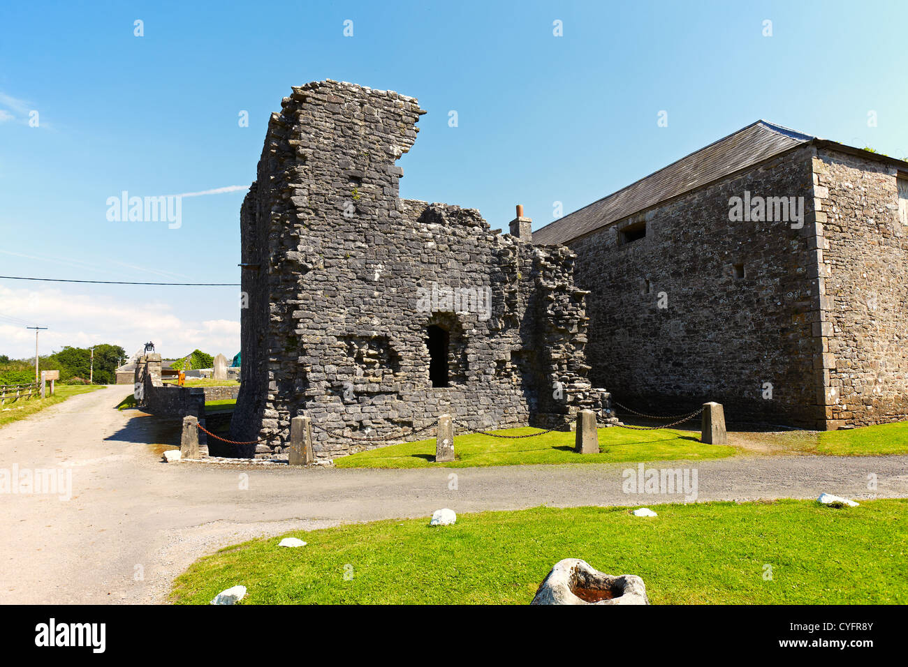 Ewenny Priory, Vale of Glamorgan, South Wales, UK Stock Photo