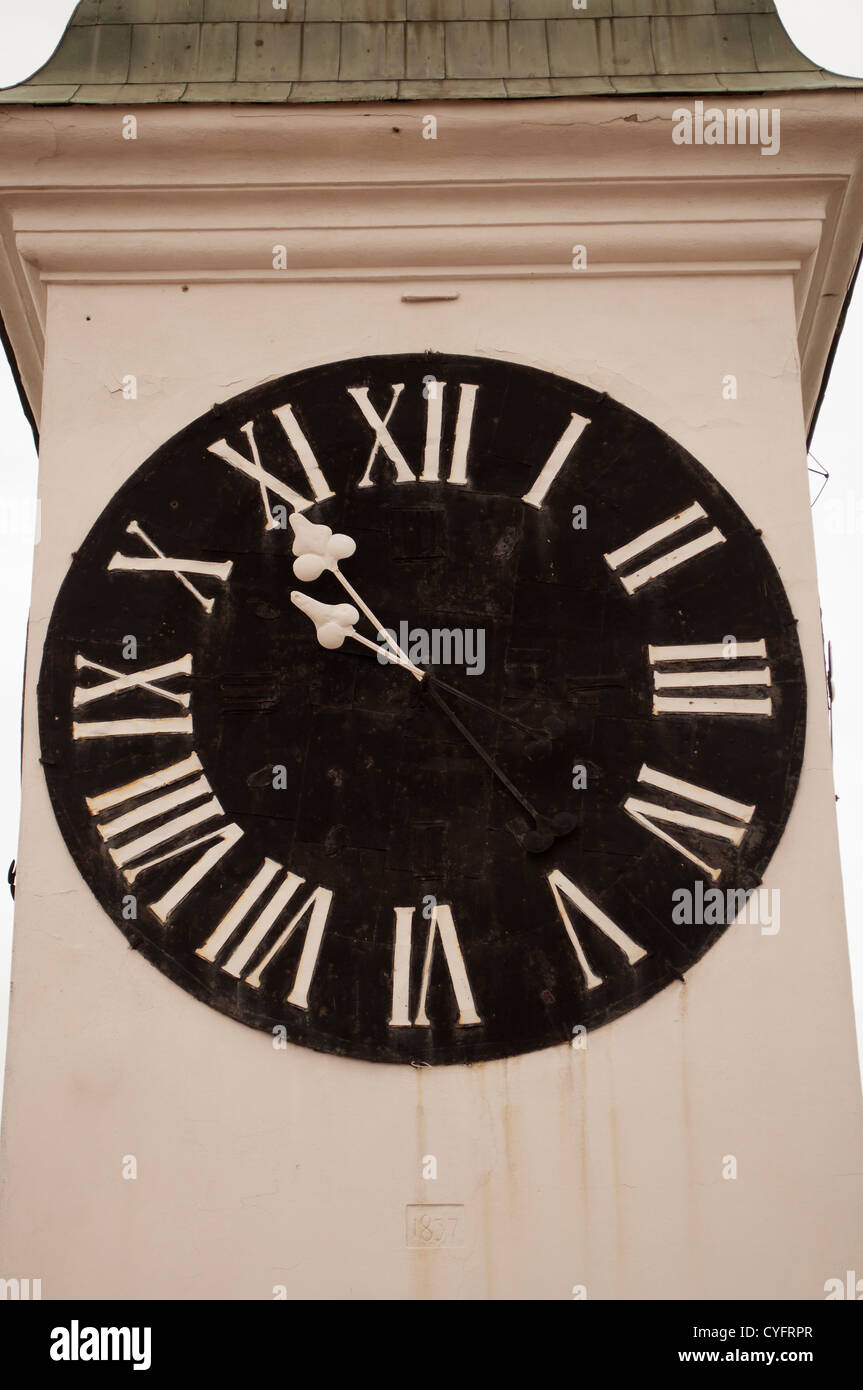 Clock Rome Num Roman numbers clock hi-res stock photography and images - Alamy