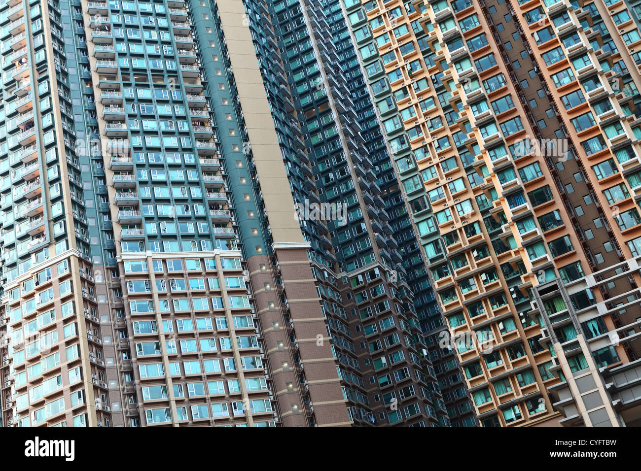 Apartments in Hong Kong Stock Photo Alamy