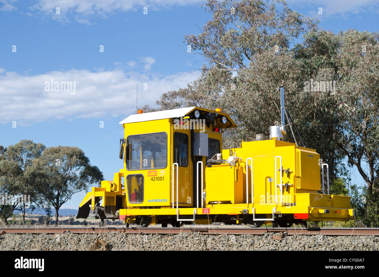 Track Maintenance Vehicle Stock Photos & Track Maintenance Vehicle