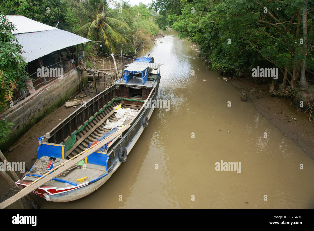 Vietnam, Mekong River Delta Stock Photo