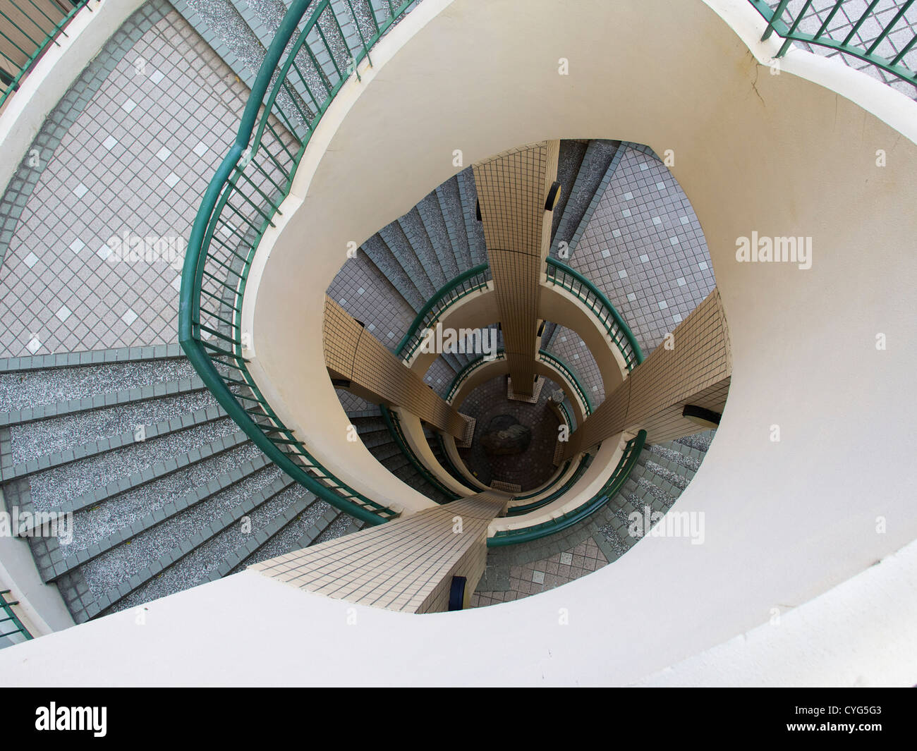 Stairwell Stock Photo