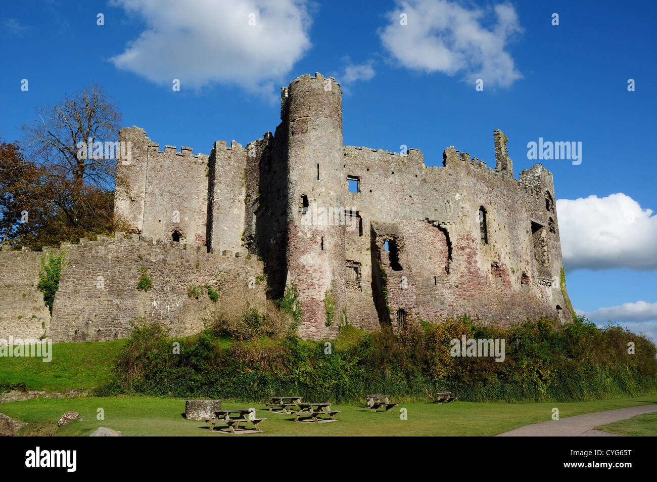 The Castle Ruins Laugharne Carmarthenshire Wales UK Stock Photo Alamy The Castle Ruins Laugharne Carmarthenshire Wales UK Stock Photo Alamy