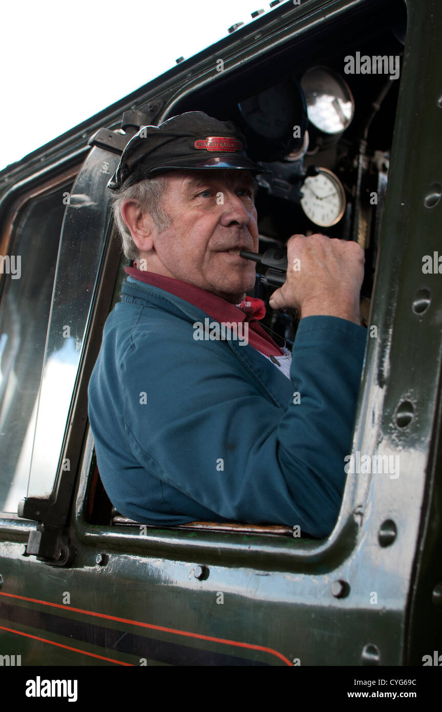 Train driver hi-res stock photography and images - Alamy