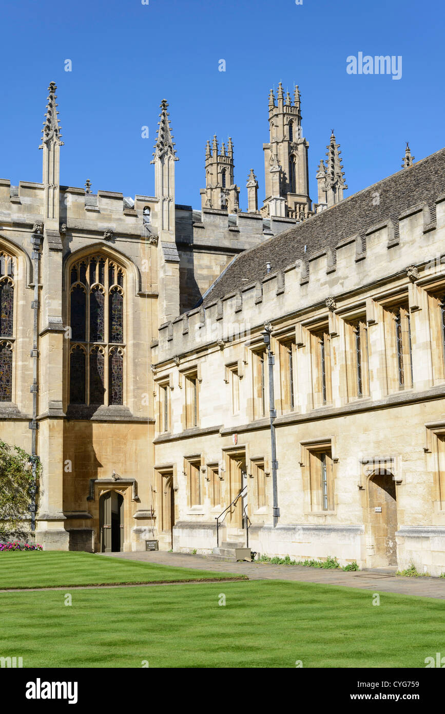 All Soul's College University of Oxford England UK Stock Photo