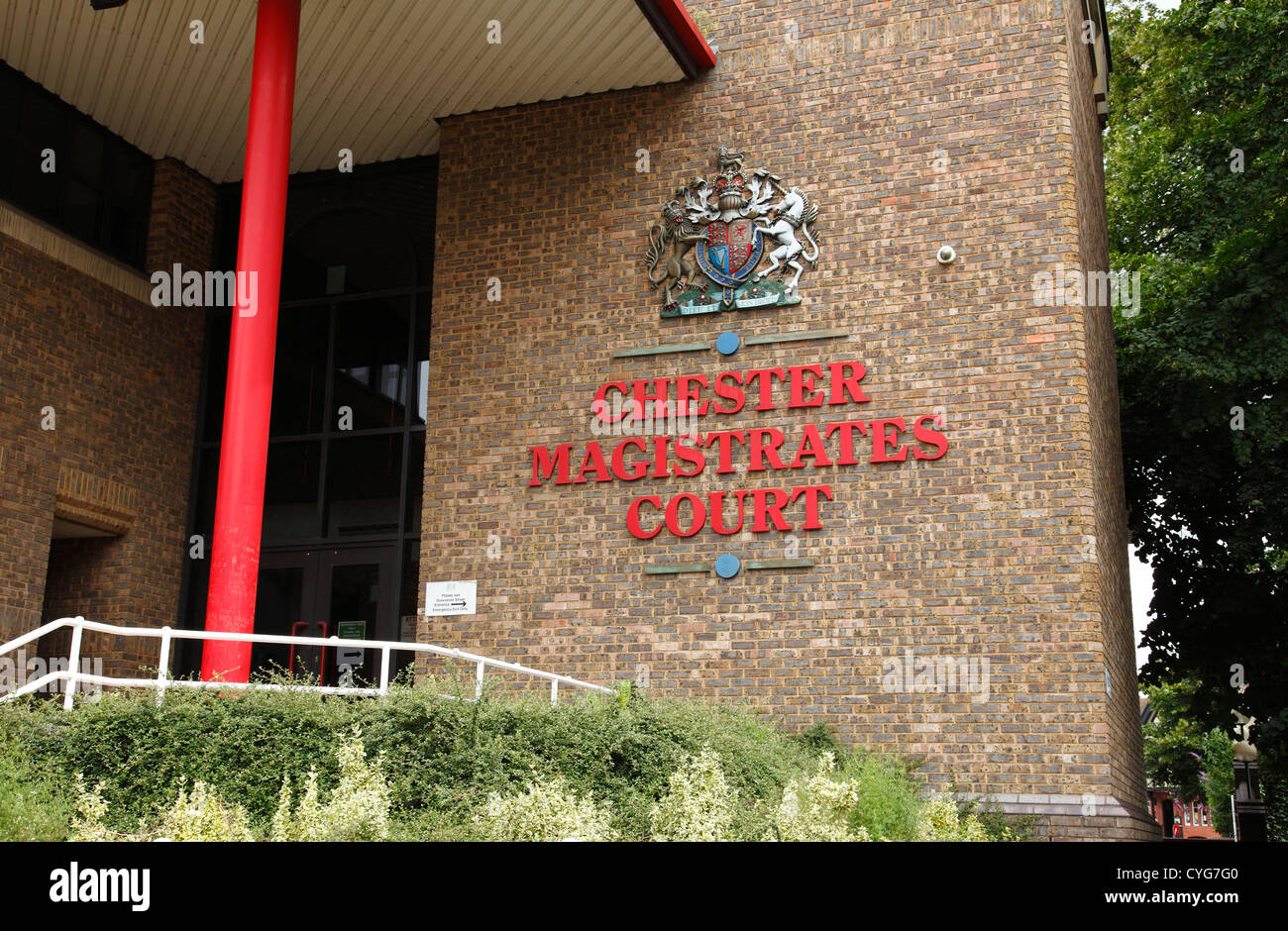 Chester magistrates court, Chester, England, U.K. Stock Photo