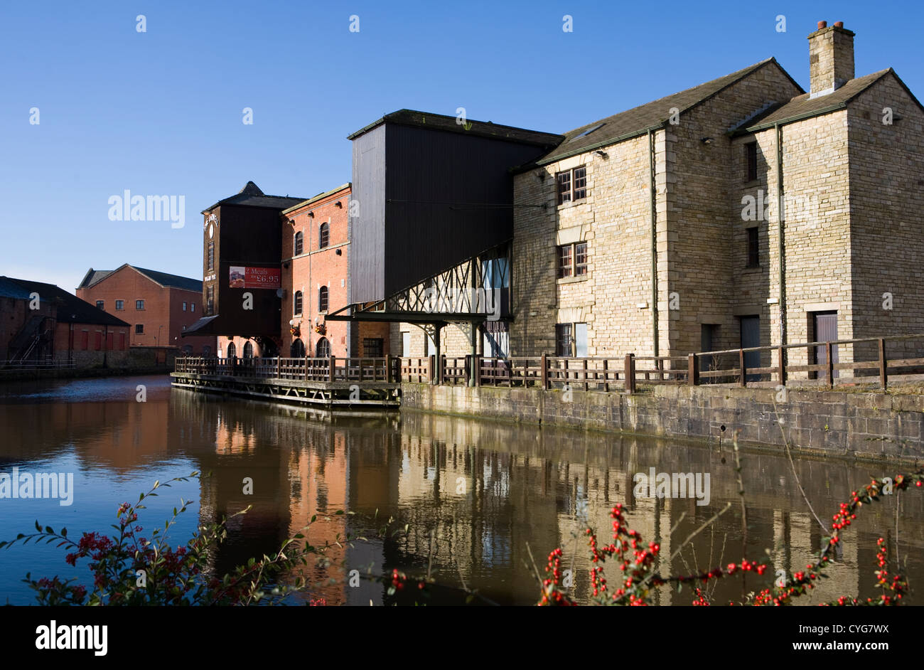 The Orwell public house, Wigan pier, Wigan, Greater Manchester, UK