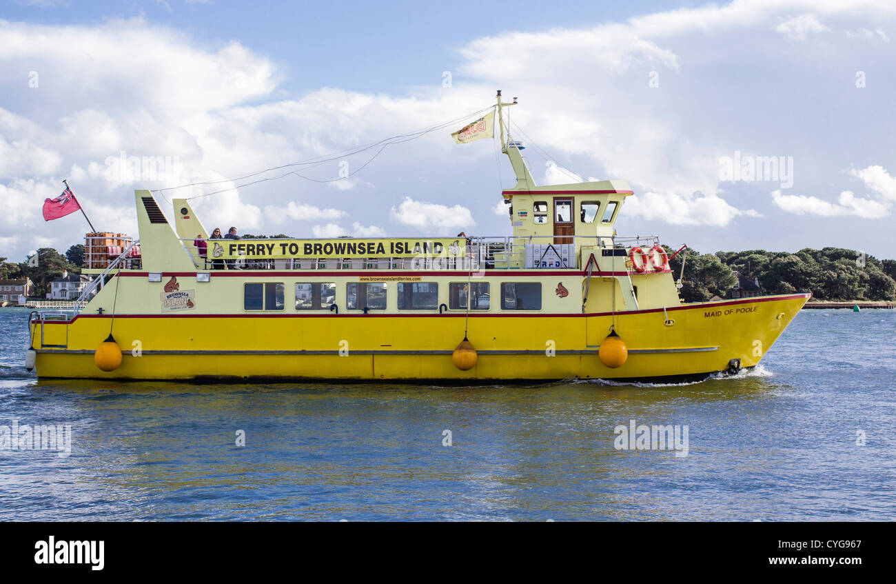 Passenger Ferry from Poole Quay to Brownsea Island in Poole Harbour