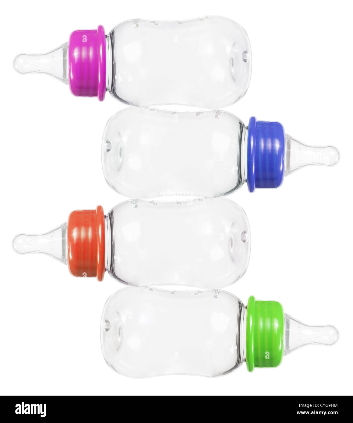 Baby Milk Bottles Stock Photo Alamy