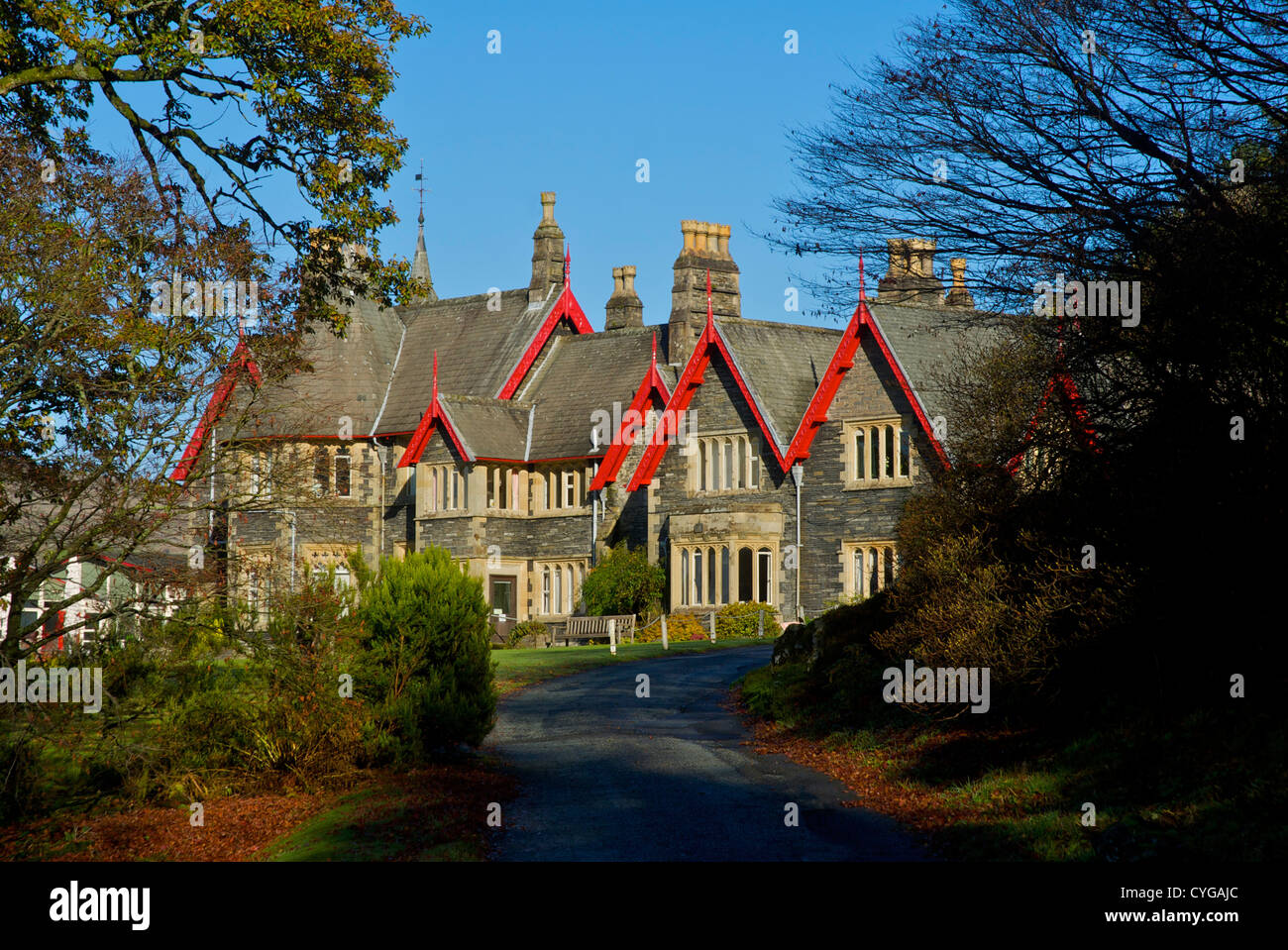 Holehird, a Leonard Cheshire care home for disabled people, near Windermere, Lake District