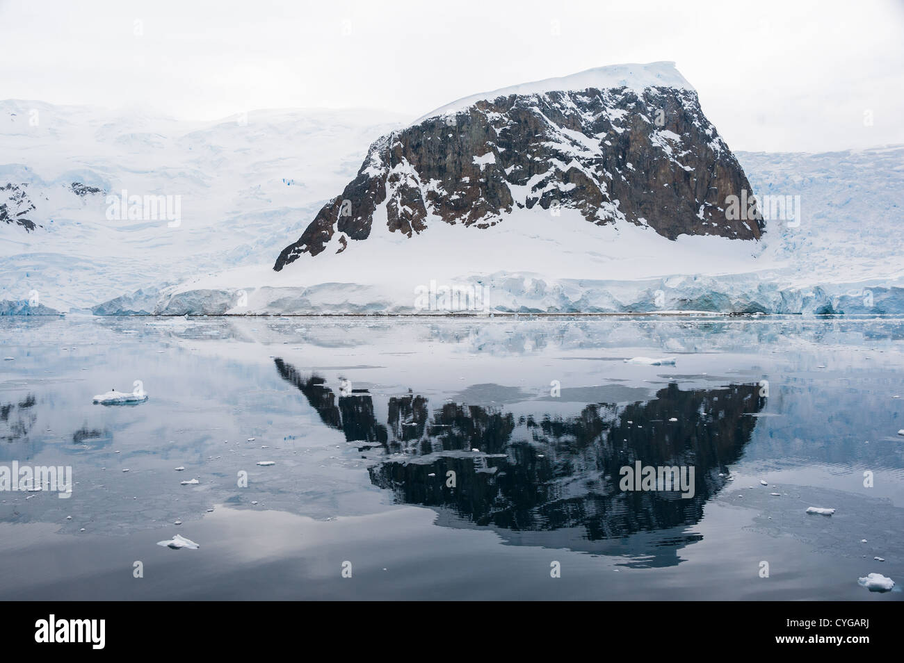 Dramatic landscape in Antarctica, storm is coming Stock Photo - Alamy