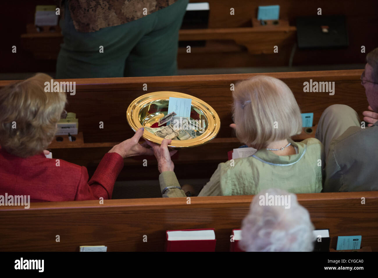 Collection plate church hires stock photography and images Alamy