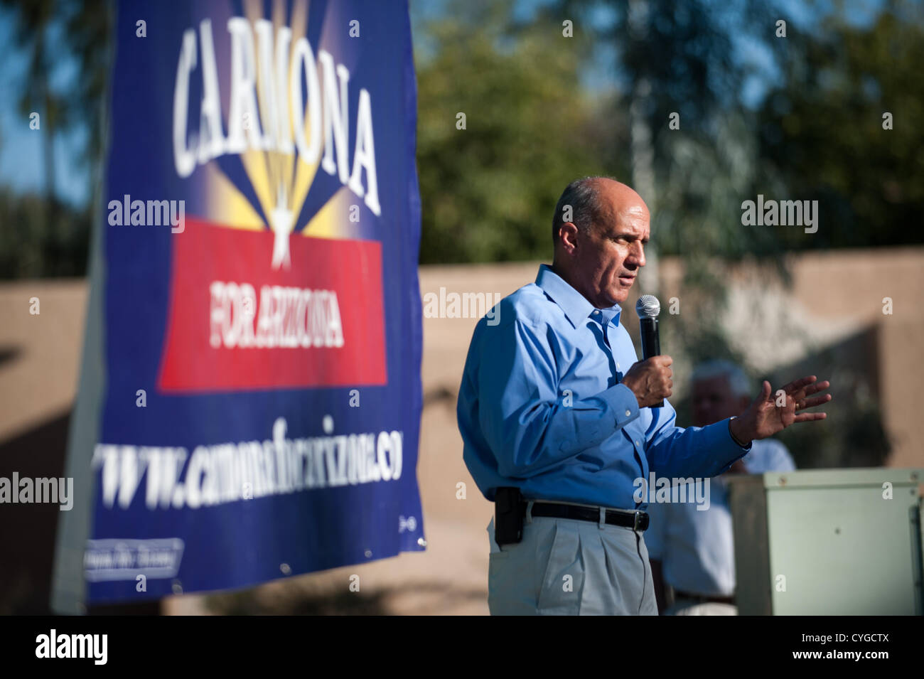 Nov 4 2012 Casa Grande Arizona U S Democratic Senate Stock