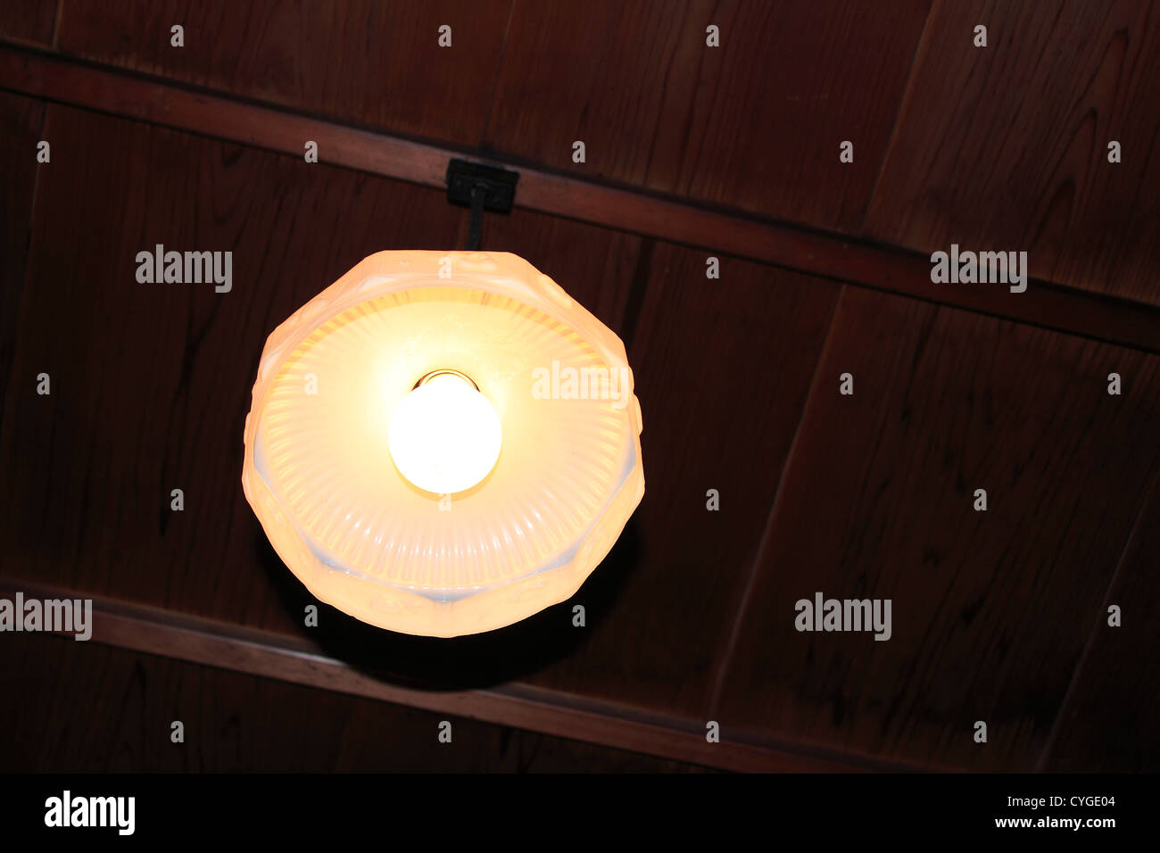 Japanese style lamp Stock Photo - Alamy