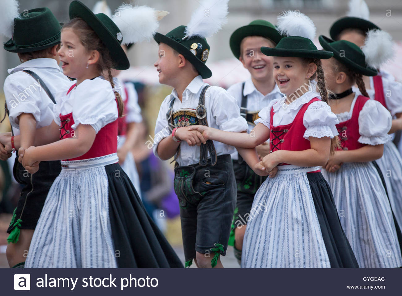 Traditional Austrian Costume Stock Photos & Traditional Austrian
