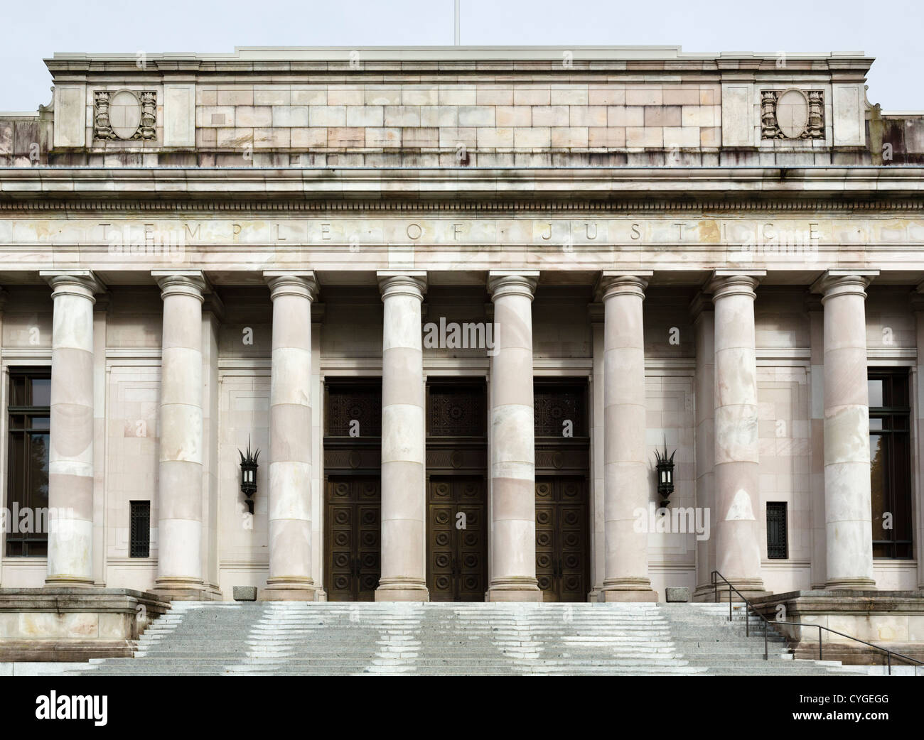 The Temple of Justice, site of the Washington State Supreme Court, Olympia, Washington, USA Stock Photo