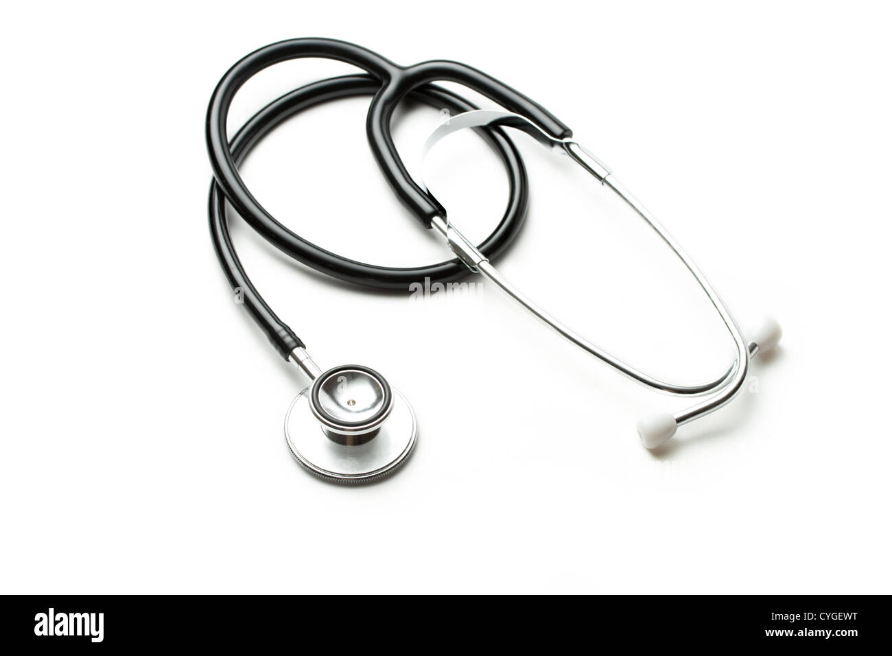 Stethoscope on the white background Stock Photo Alamy