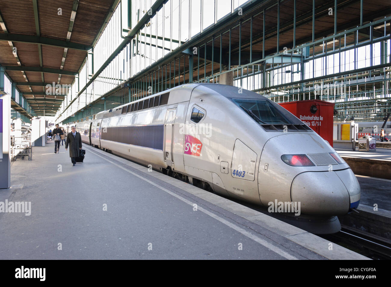 Tgv Train A Grande Vitesse French High Speed Train Sncf Voyages Stock Photo Alamy