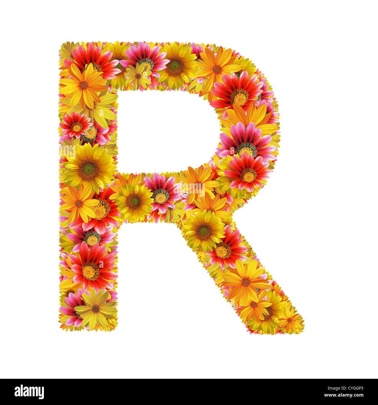 Letter R Flowers High Resolution Stock Photography and Images - Alamy