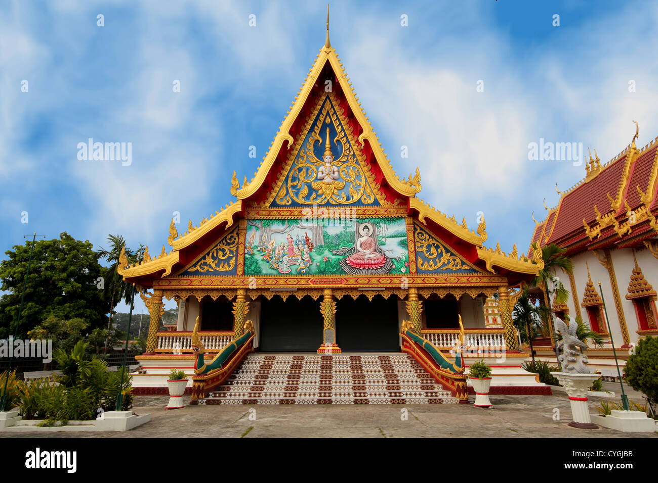 Wat Sayamungkhun | Savannakhet | Laos Stock Photo