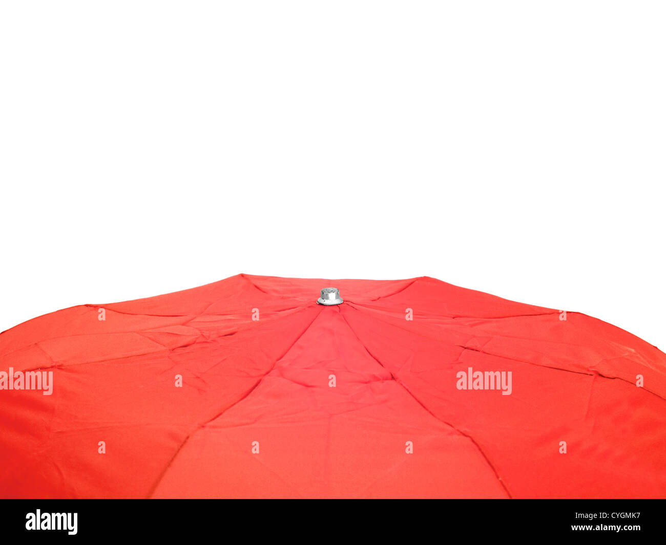 An umbrella isolated against a white background Stock Photo - Alamy