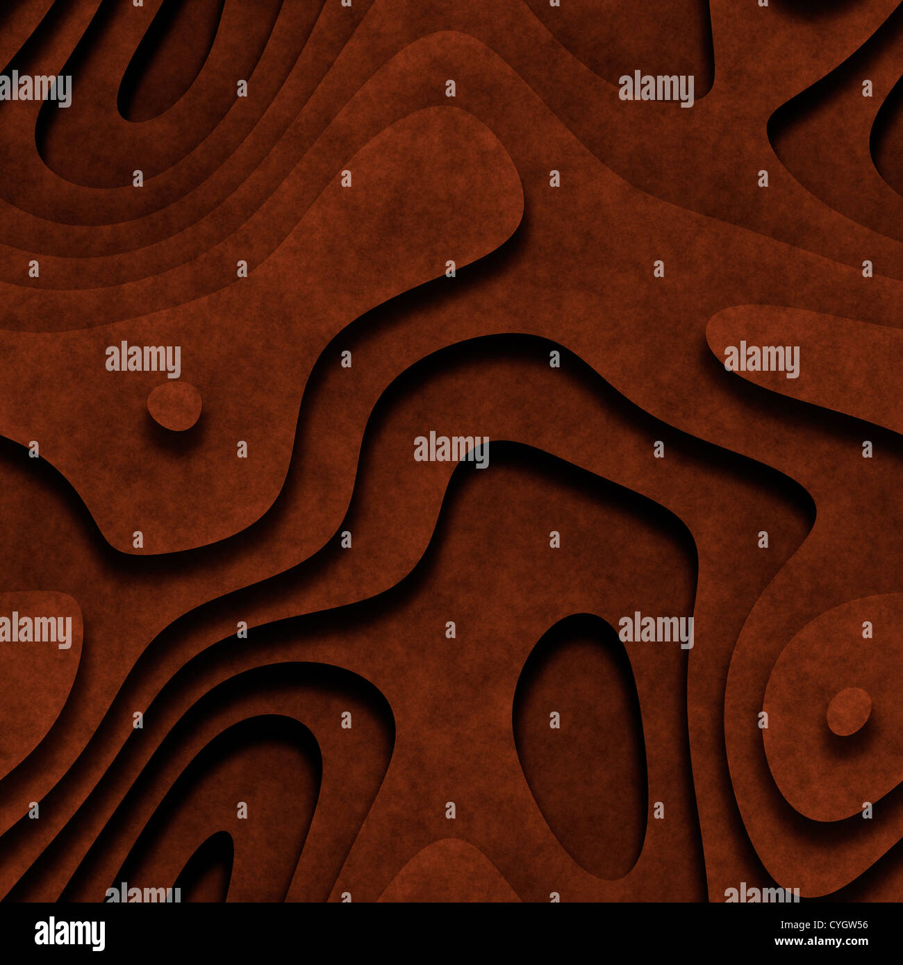 Isobaric Patterns Ridge Seamless high quality high resolution abstract isobaric close up brown ...